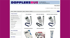 Desktop Screenshot of dopplersrus.com